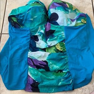 Lane Bryant Swim Top Tankini 42D